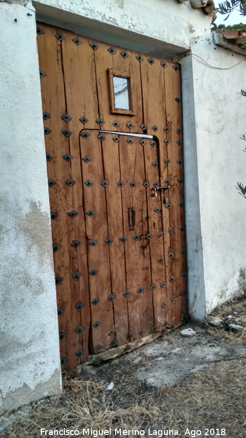 Cortijo de la Pea - Cortijo de la Pea. Puerta de clavazn