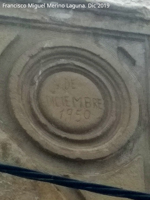 Casa de la Calle Pedraza n 33 - Casa de la Calle Pedraza n 33. 1950