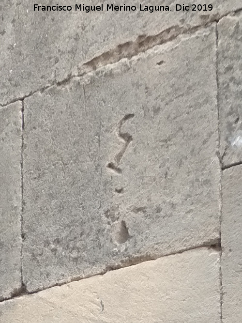 Palacio de Don Francisco de los Cobos y Molina - Palacio de Don Francisco de los Cobos y Molina. Marca de cantero