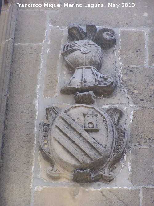 Palacio de los Medinilla - Palacio de los Medinilla. Escudo derecho