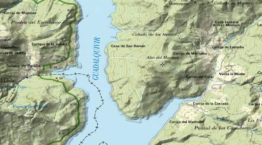 Alto del Mortero - Alto del Mortero. Mapa