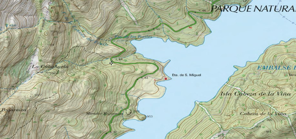 Arroyo Retozadero - Arroyo Retozadero. Mapa