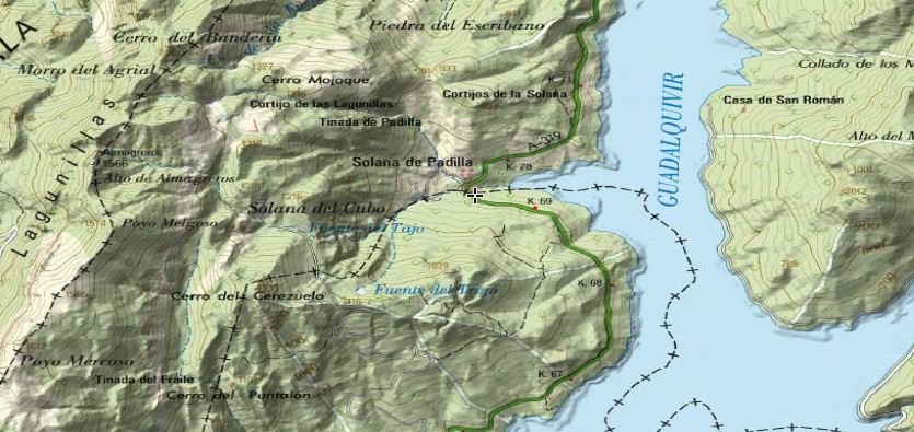 rea recreativa El Cerezuelo - rea recreativa El Cerezuelo. Mapa