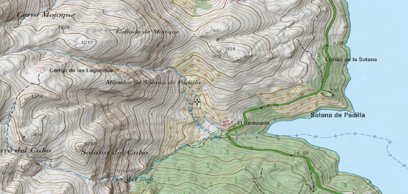 Arroyo de las Lagunillas - Arroyo de las Lagunillas. Mapa