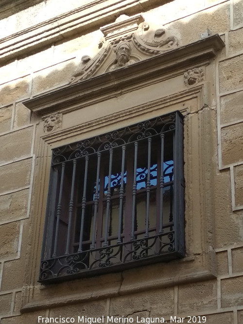 Palacio de Juan Vzquez de Molina - Palacio de Juan Vzquez de Molina. Ventana lateral izquierdo I