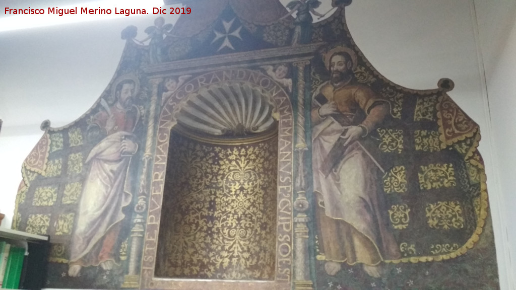 Palacio de Juan Vzquez de Molina - Palacio de Juan Vzquez de Molina. Pintura mural