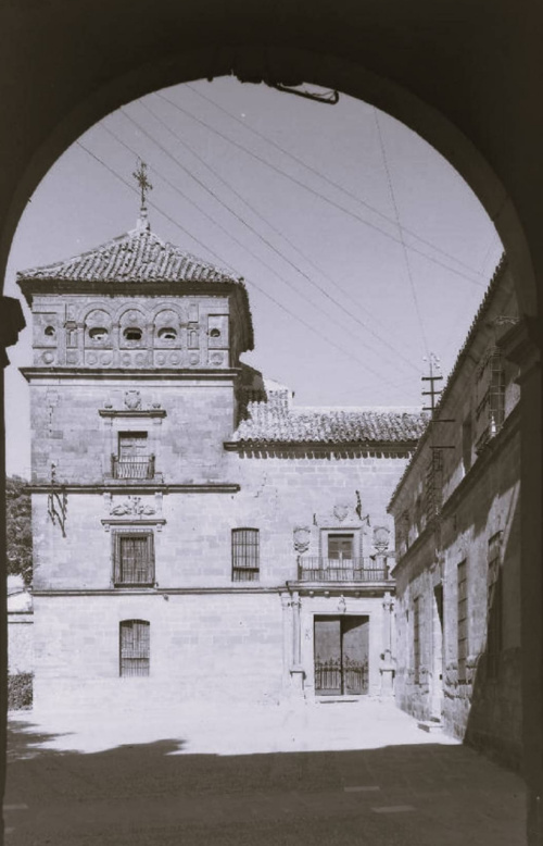Palacio del Marqus de Mancera - Palacio del Marqus de Mancera. Foto antigua