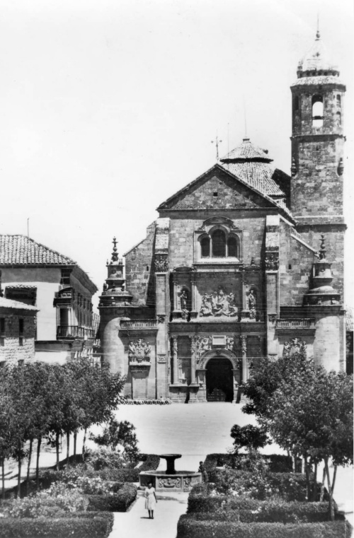 Plaza Vzquez de Molina - Plaza Vzquez de Molina. Foto antigua