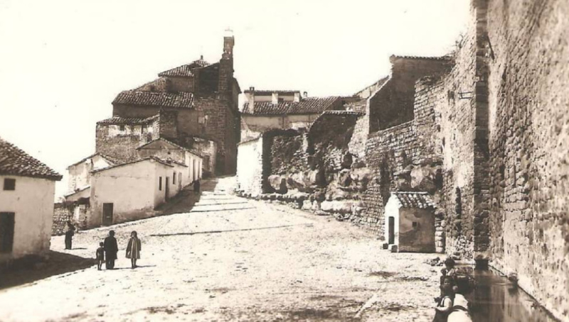 Puerta de San Lorenzo - Puerta de San Lorenzo. Foto antigua