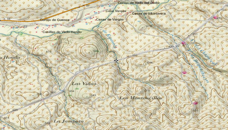 Viaducto de la Esponela - Viaducto de la Esponela. Mapa