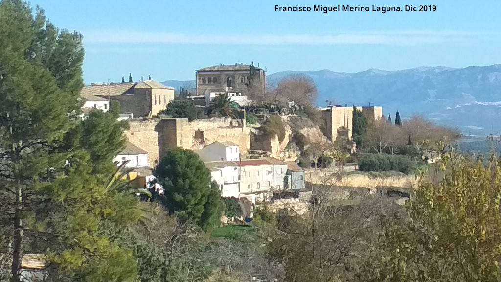 Muralla de beda - Muralla de beda. Desde el Mirador de San Lorenzo