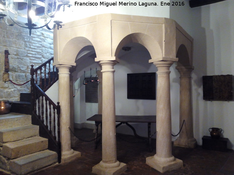 Convento de San Miguel - Convento de San Miguel. Escalera