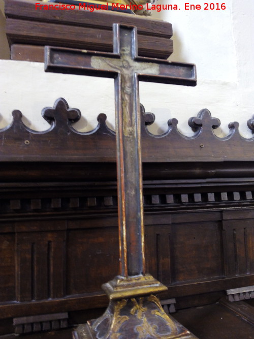 Convento de San Miguel - Convento de San Miguel. Cruz del coro