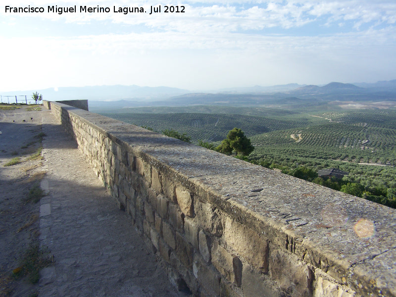 Muralla de Saludeja - Muralla de Saludeja. Adarve