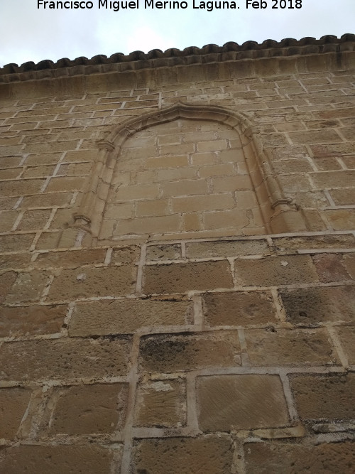 Iglesia de San Pablo - Iglesia de San Pablo. Ventana cegada