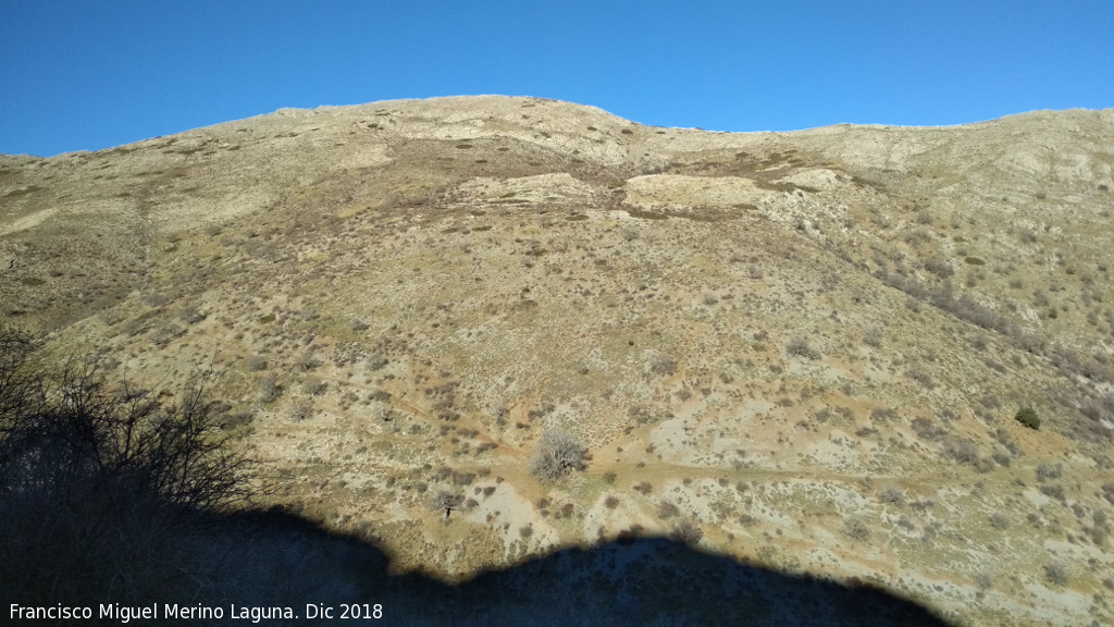 Cerro las Crceles - Cerro las Crceles. Desde la Fuente del Espino