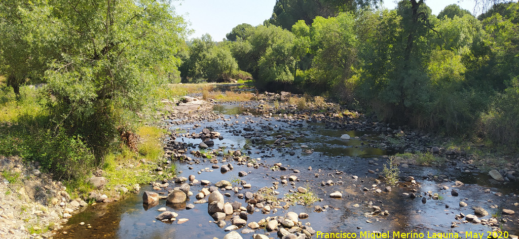 R�o J�ndula - R�o J�ndula. Entre el Pantano del Encinarejo y el Puente de Hierro