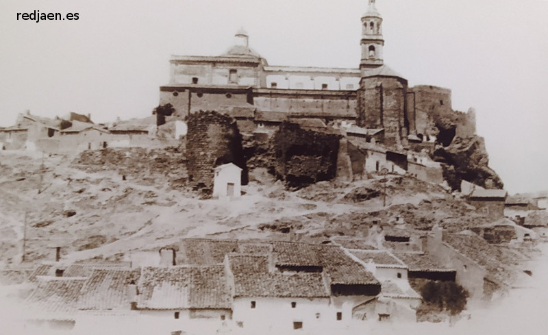 Barrio de la Villa - Barrio de la Villa. Mediados del siglo XX. La Villa desde el Sur
