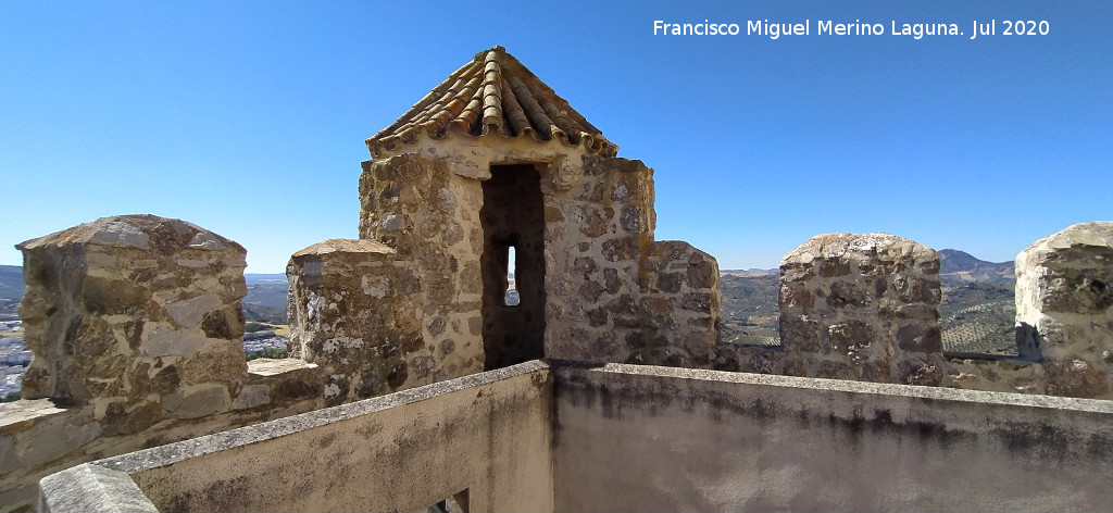 Castillo de Olvera - Castillo de Olvera. Garita