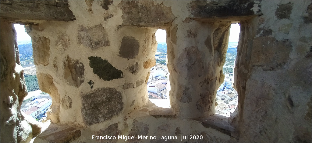 Castillo de Olvera - Castillo de Olvera. Troneras