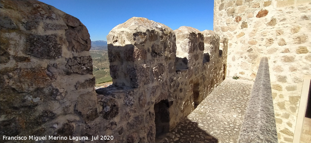 Castillo de Olvera - Castillo de Olvera. Adarve