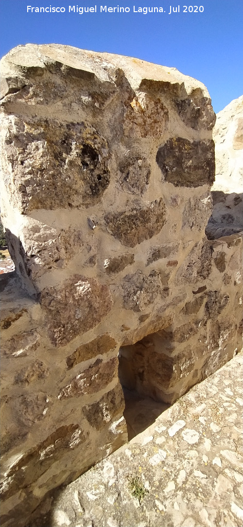 Castillo de Olvera - Castillo de Olvera. Almena