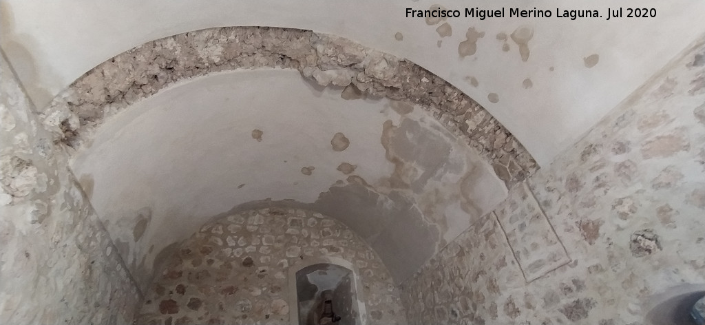 Castillo de Olvera - Castillo de Olvera. B�veda en la Torre del Homenaje