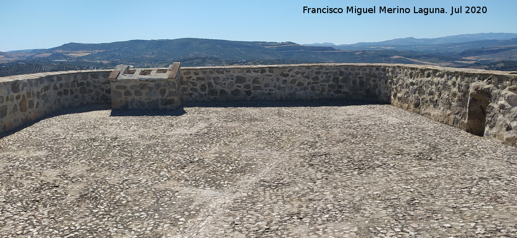 Castillo de Olvera - Castillo de Olvera. Azotea de la Torre del Homenaje