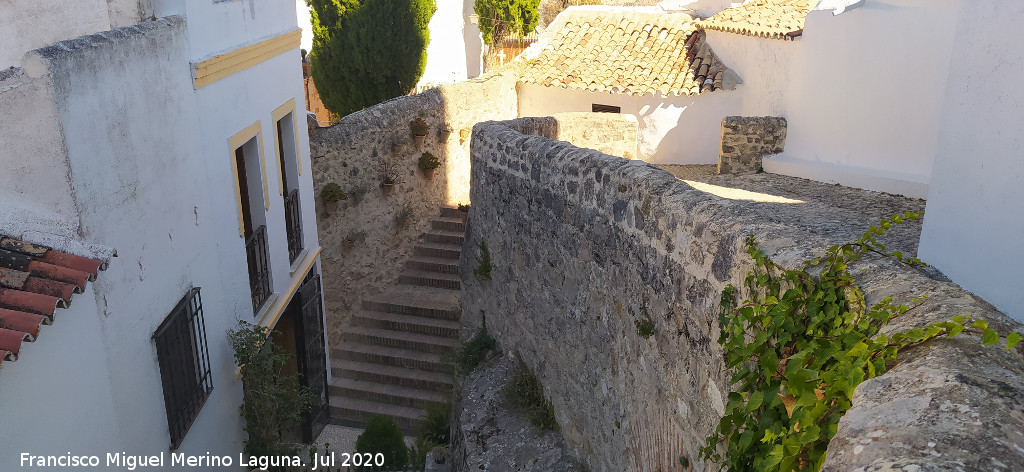 Castillo de Olvera - Castillo de Olvera. Camino de acceso al Castillo