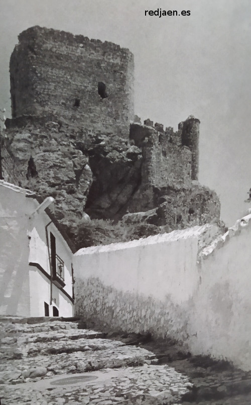 Castillo de Olvera - Castillo de Olvera. Foto antigua