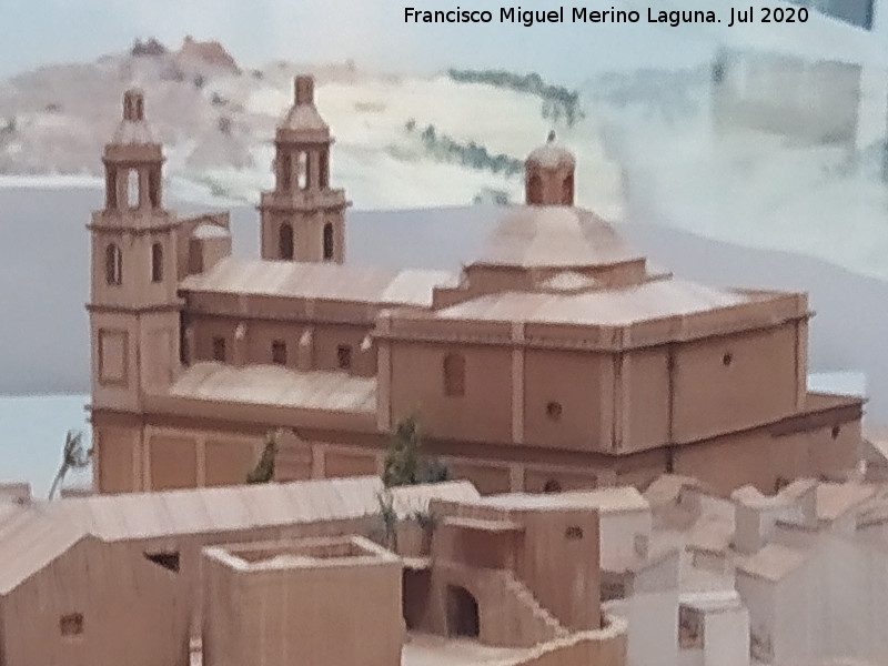 Iglesia de la Encarnaci�n - Iglesia de la Encarnaci�n. Maqueta realizada por V�ctor Chaves