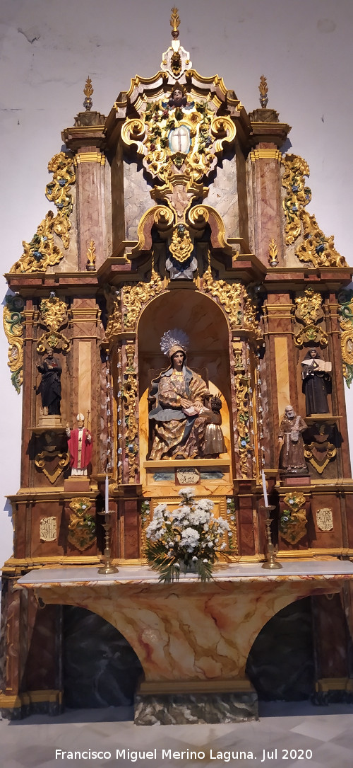 Iglesia de la Encarnaci�n - Iglesia de la Encarnaci�n. Retablo de Santa Ana