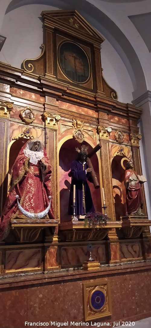Iglesia de la Encarnaci�n - Iglesia de la Encarnaci�n. Retablo del Nazareno