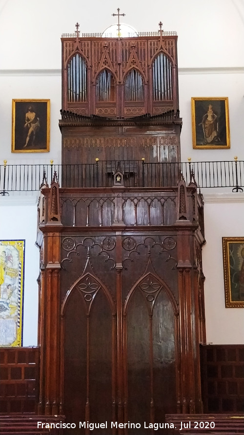 Iglesia de la Encarnaci�n - Iglesia de la Encarnaci�n. �rgano y cancel