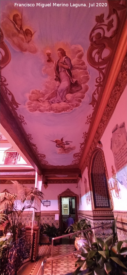 Santuario de los Remedios - Santuario de los Remedios. Pinturas murales del patio