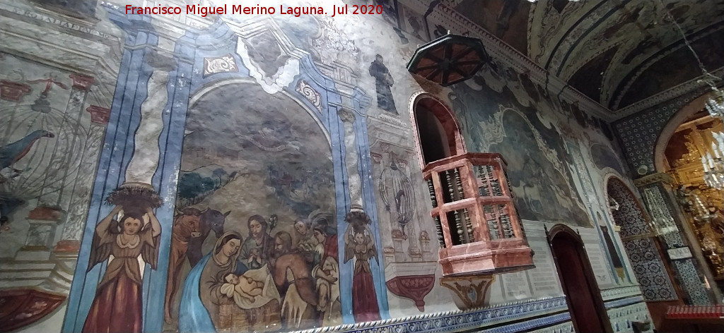 Santuario de los Remedios - Santuario de los Remedios. Pinturas murales