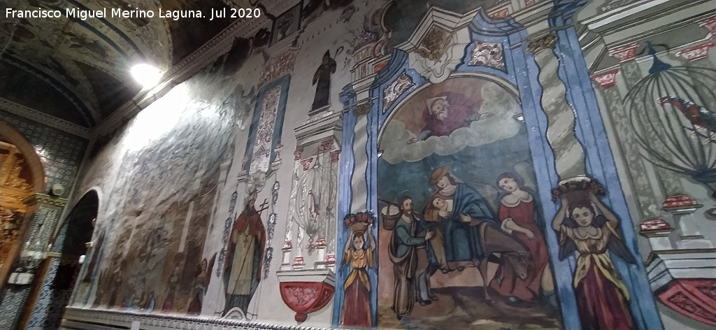 Santuario de los Remedios - Santuario de los Remedios. Pinturas murales