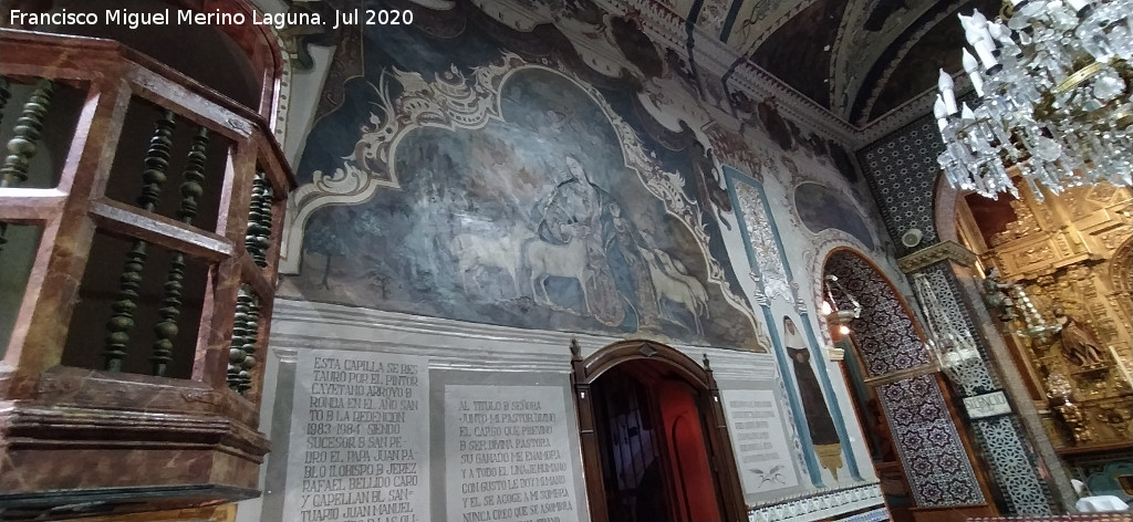 Santuario de los Remedios - Santuario de los Remedios. Pinturas murales