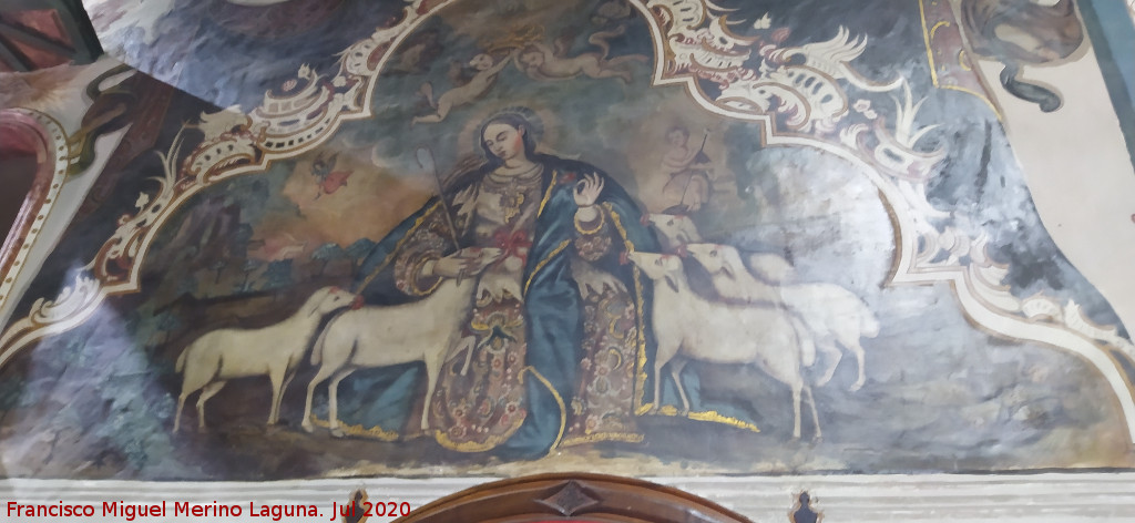 Santuario de los Remedios - Santuario de los Remedios. Pinturas murales