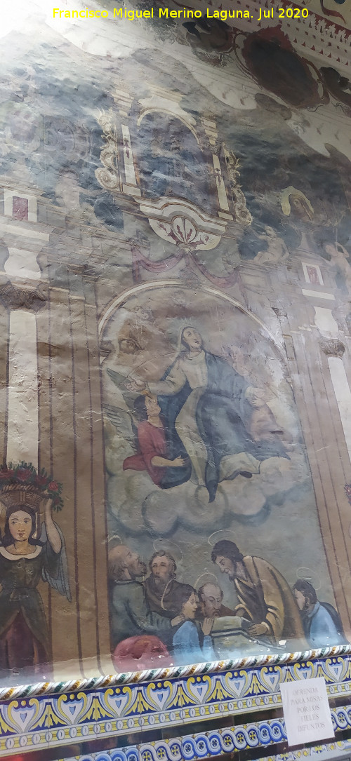 Santuario de los Remedios - Santuario de los Remedios. Pinturas murales