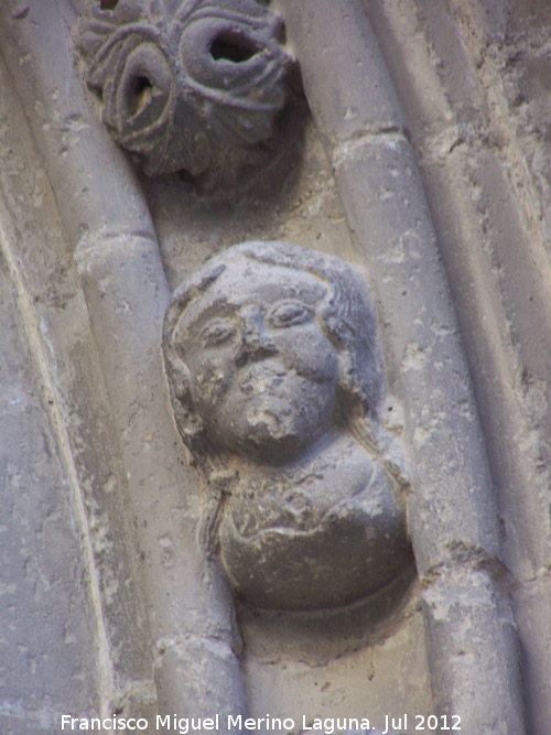 Iglesia de San Pablo. Portada de los Carpinteros - Iglesia de San Pablo. Portada de los Carpinteros. 