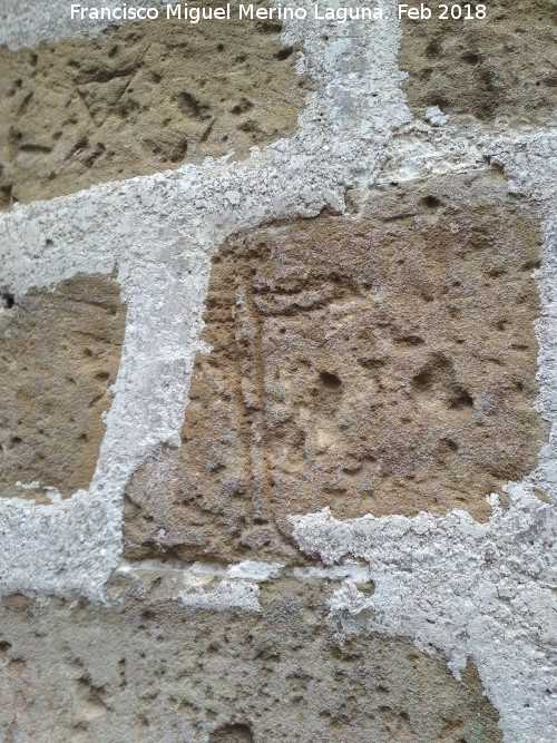 Iglesia de San Pablo. Marcas de Cantero y Cruces Grabadas - Iglesia de San Pablo. Marcas de Cantero y Cruces Grabadas. Marca de cantero y cruz