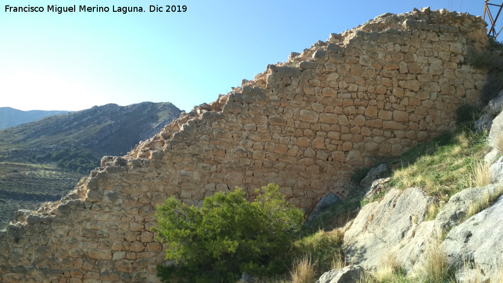 Muralla de Jan. Torren Sur III - Muralla de Jan. Torren Sur III. Lienzo cristiano a intramuros