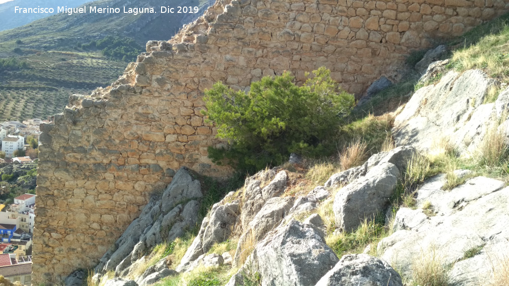 Muralla de Jan. Torren Sur III - Muralla de Jan. Torren Sur III. Lienzo cristiano a intramuros