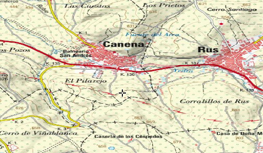 Caracol de Juan Fria - Caracol de Juan Fria. Mapa