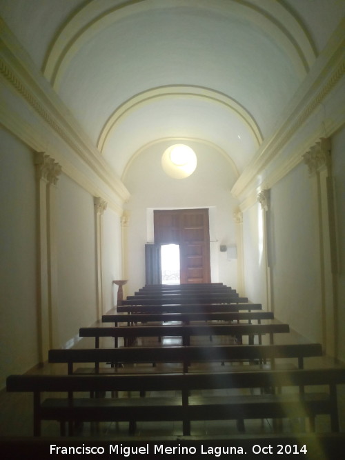 Ermita de San Sebastin - Ermita de San Sebastin. Nave