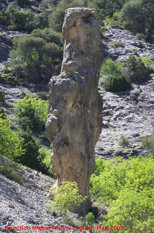 Caon de Pitillos - Caon de Pitillos. Formacin de piedra caliza