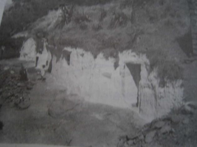 Casas Cueva del Cerro del Castillo - Casas Cueva del Cerro del Castillo. Foto antigua