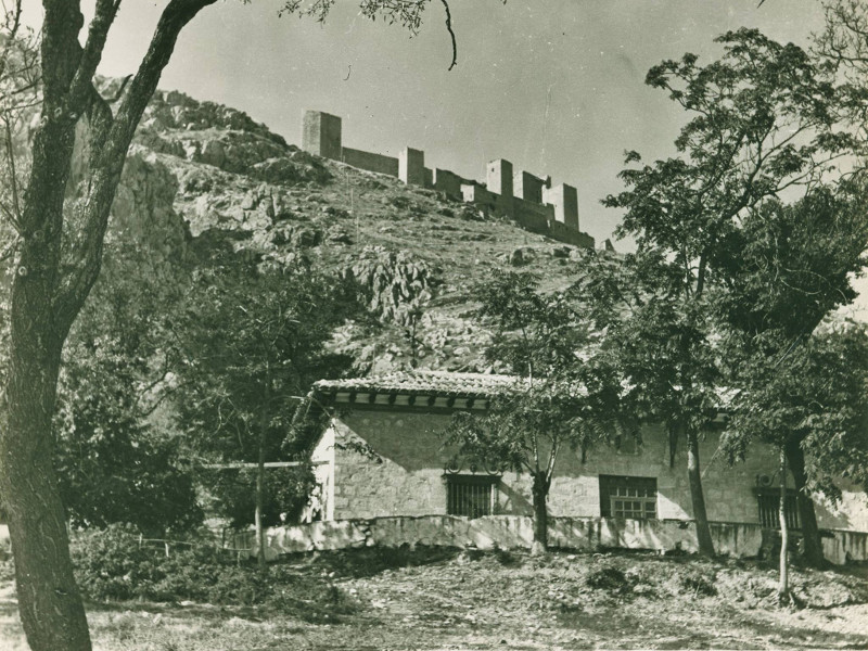 Casera de Manolito Ruiz - Casera de Manolito Ruiz. Foto antigua IEG