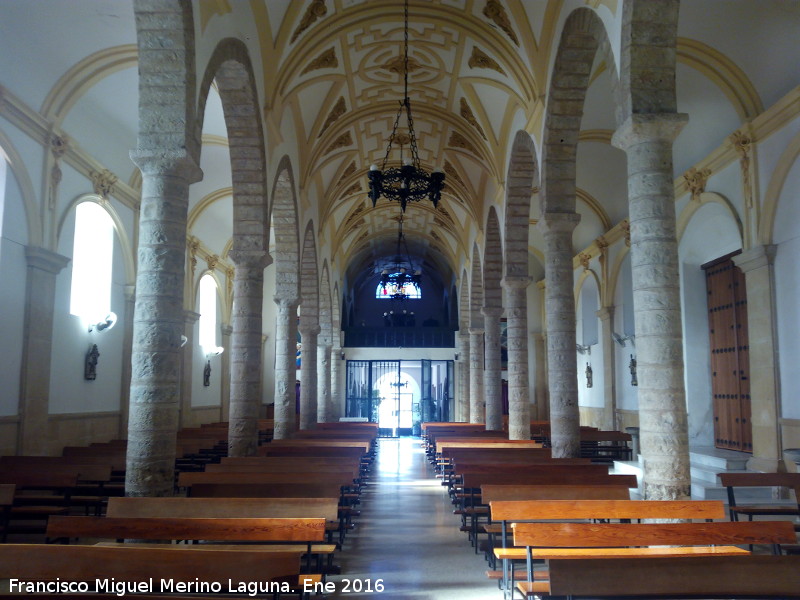 Santuario de la Fuensanta - Santuario de la Fuensanta. Nave central